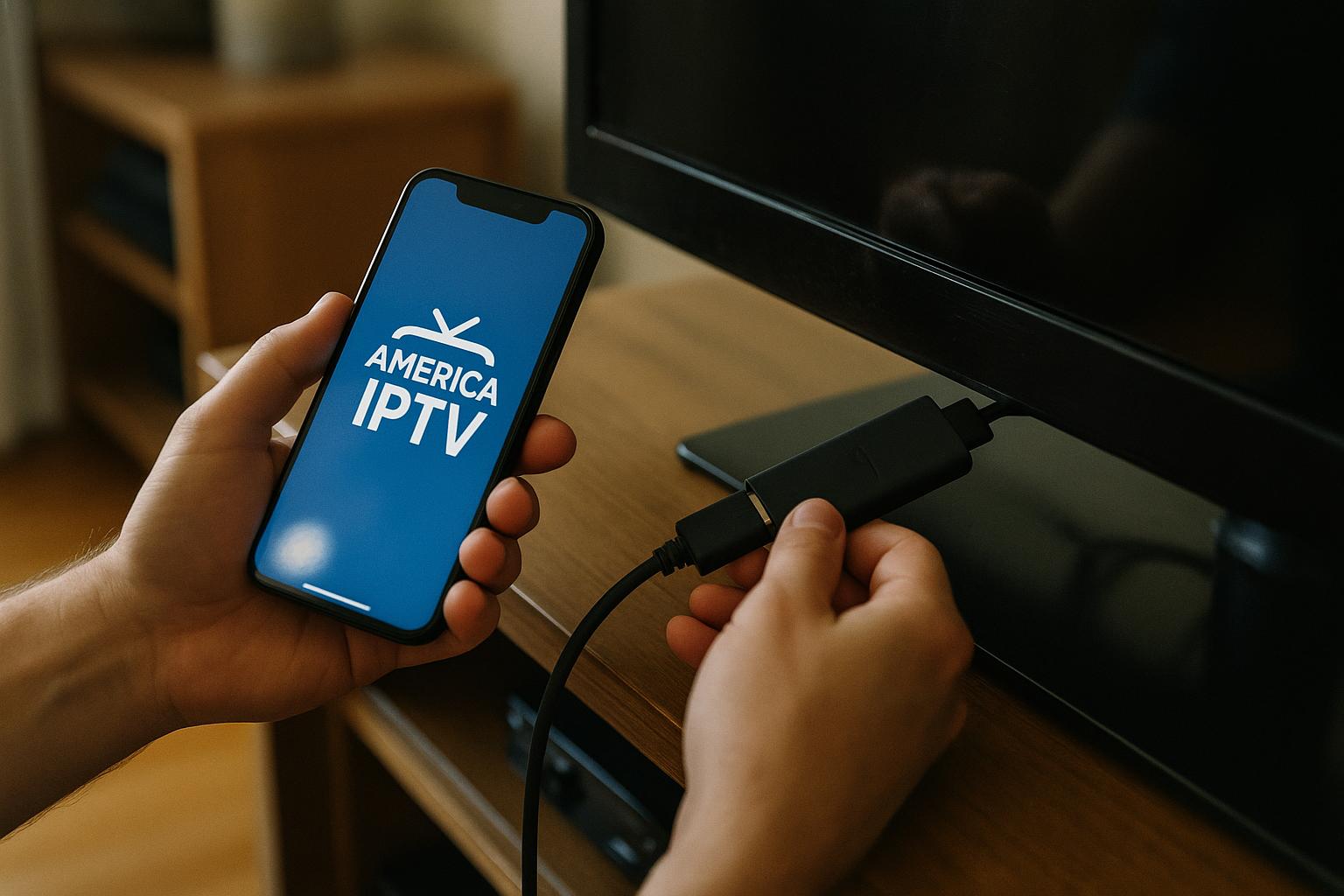 Setting up an America IPTV subscription on a Fire TV Stick in minutes
