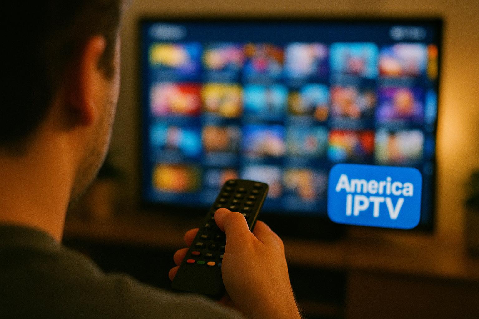 Browsing thousands of live American TV channels and on-demand movies on America IPTV